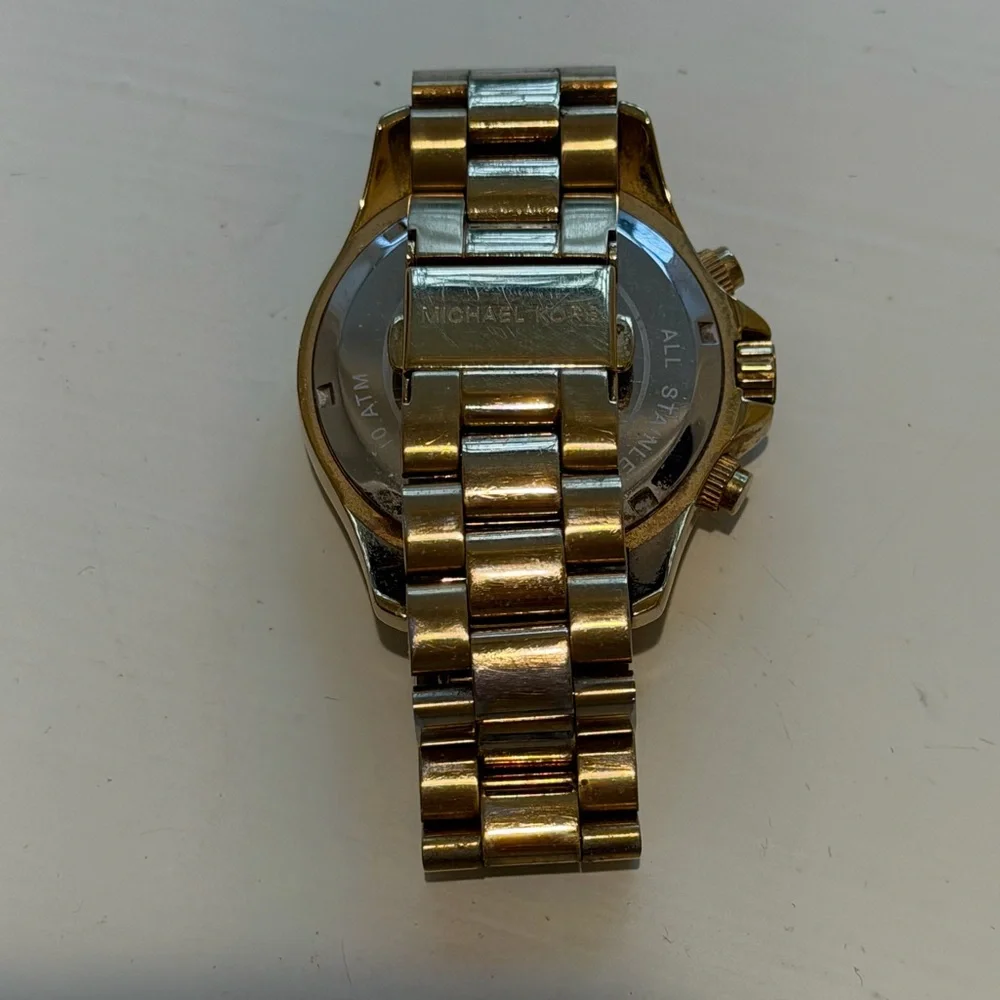 Michael Kors Gold-Tone Chronograph Watch - Picture 4 of 4